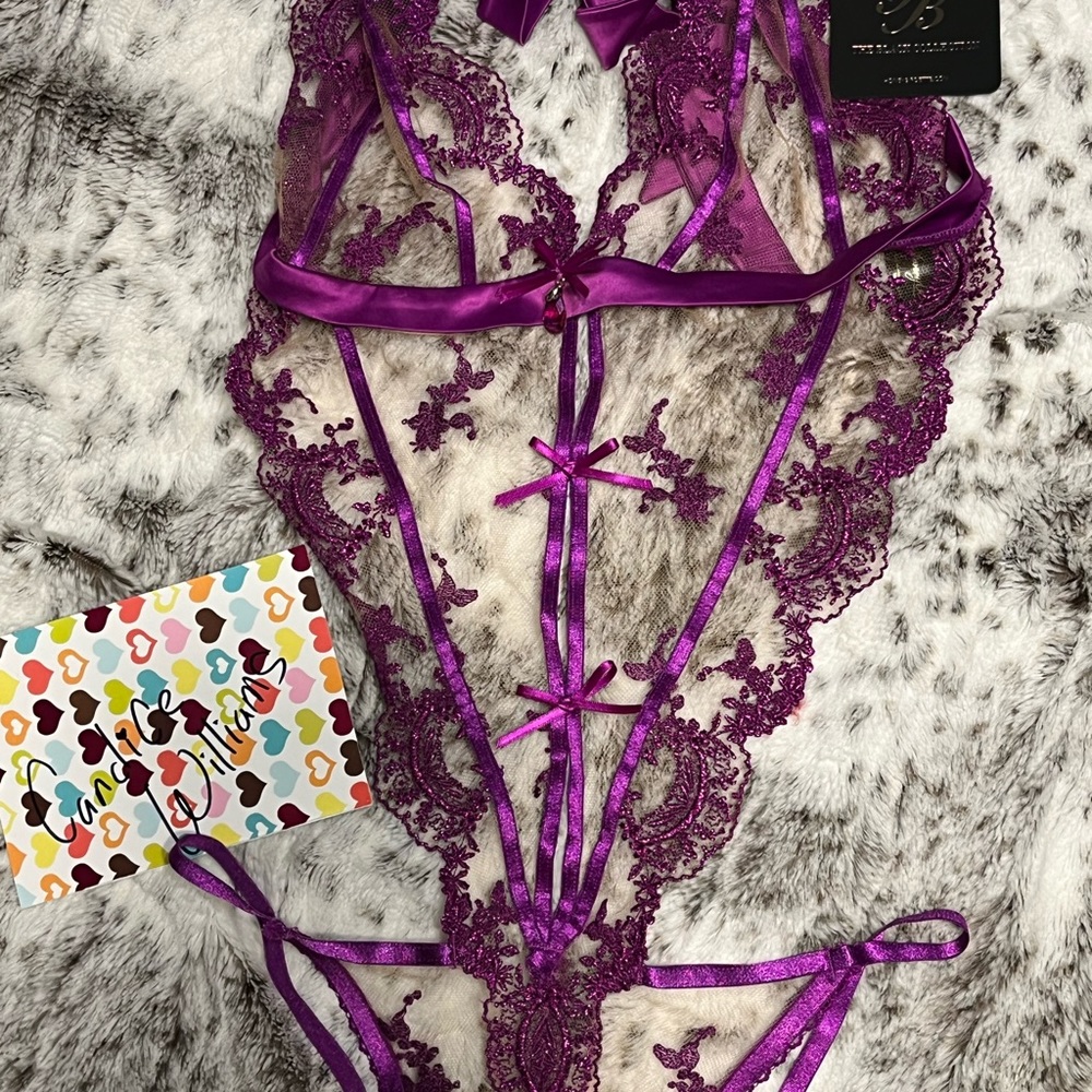 COPY - COPY - Honey Birdette Madison Amethyst